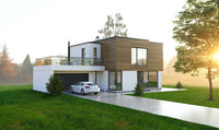 CASA PREFABBRICATA MODULARE IN EPS 146 mq KIT MONTAGGIO LIVELLO AVANZATO