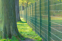 RECINZIONE MODULARE ALTEZZA 300 CM IN RETE PLASTIFICATA LEGGERA COLORE VERDE