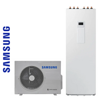 Pompa di calore Samsung EHS Mono R32 da 8 kW con Climate Hub ACS 200Lt monofase